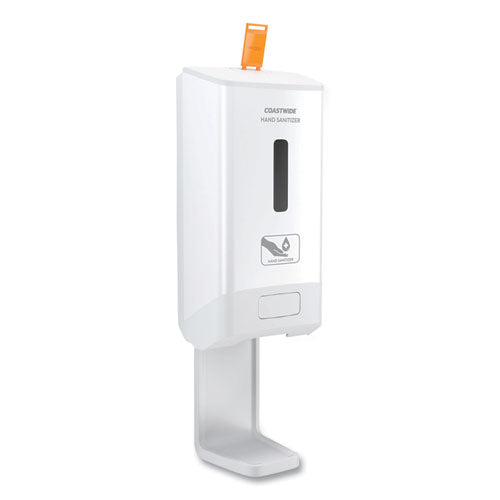J-Series Automatic Wall-Mounted Hand Sanitizer Dispenser, 1,200 mL, 6.62 x 4.12 x 13.87, White J-Series Automatic Wall-Mounted Hand Sanitizer Dispenser, 1,200 mL, 6.62 x 4.12 x 13.87, White