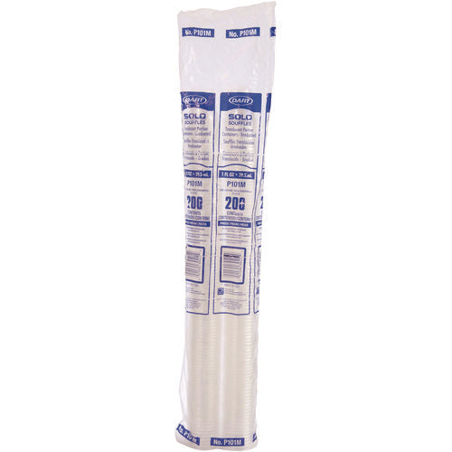 Polystyrene Graduated Medical And Dental Cups, 1 Oz, Clear, Graduated, 5,000/carton