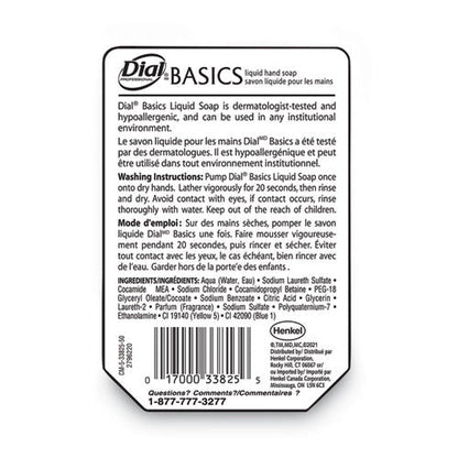 Basics Mp Free Liquid Hand Soap Refill For Versa Dispenser, Unscented, 15 Oz Refill Bottle, 6/carton