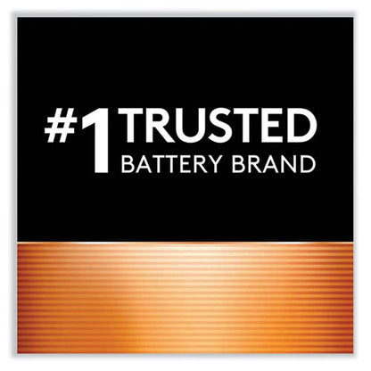 Coppertop Alkaline D Batteries, 12/box