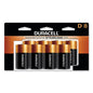 Coppertop Alkaline D Batteries, 8/pack