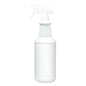 Water Only Spray Bottle, 32 Oz, White, 12/carton