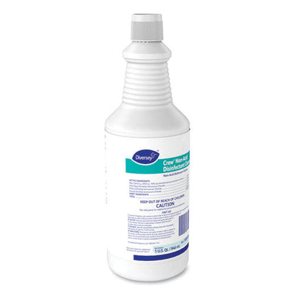 Crew Neutral Non-acid Bowl And Bathroom Disinfectant, 32 Oz Squeeze Bottle, 12/carton