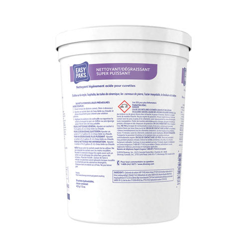 Heavy-duty Cleaner/degreaser, 1.5 Oz Packet, 36/tub, 2 Tubs/carton