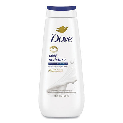 Dove Body Wash Deep Moisture, 11 Oz Bottle, 6/carton