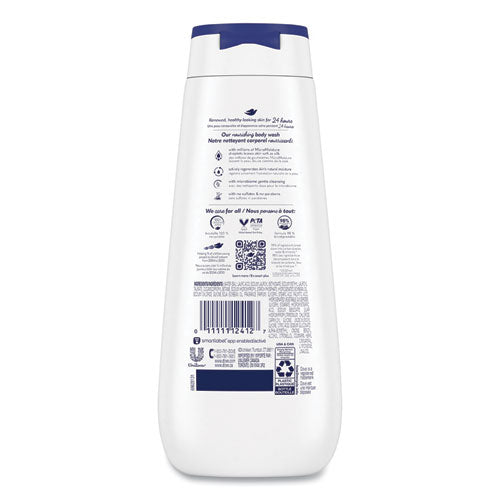 Dove Body Wash Deep Moisture, 11 Oz Bottle, 6/carton