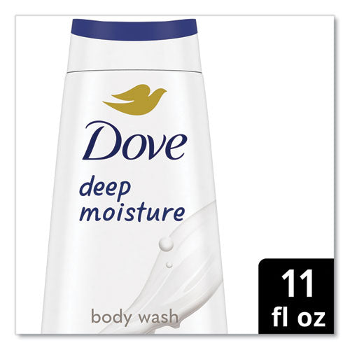 Dove Body Wash Deep Moisture, 11 Oz Bottle, 6/carton
