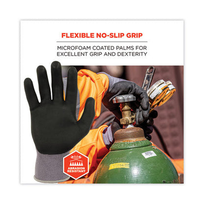 Proflex 7000 Nitrile-coated Gloves Microfoam Palm, Gray, Medium, Pair, Ships In 1-3 Business Days