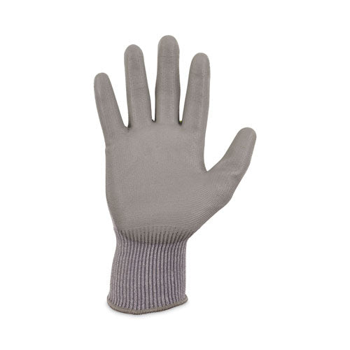 Proflex 7024 Ansi A2 Pu Coated Cr Gloves, Gray, Small, 12 Pairs/pack, Ships In 1-3 Business Days