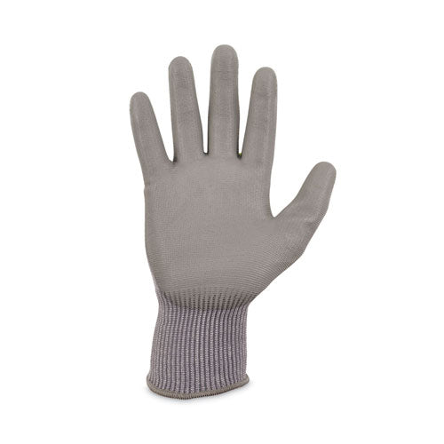 Proflex 7024 Ansi A2 Pu Coated Cr Gloves, Gray, Large, 12 Pairs/pack, Ships In 1-3 Business Days