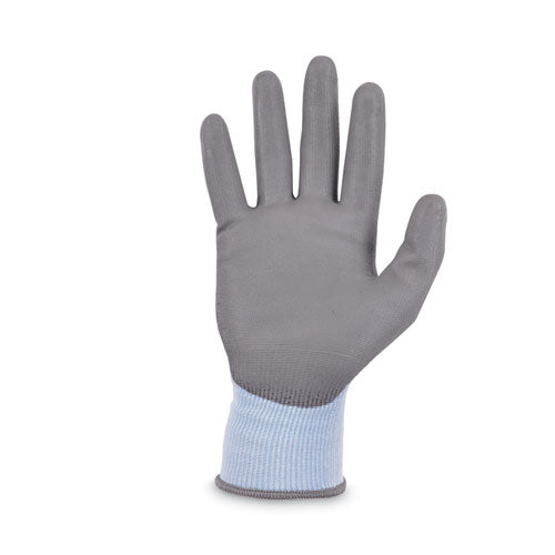 Proflex 7025 Ansi A2 Pu Coated Cr Gloves, Blue, 2x-large, Pair, Ships In 1-3 Business Days