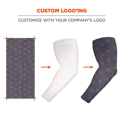 Chill-its 6695 Sun Protection Arm Sleeves, Polyester/spandex, X-large/2x-large, Camo, Ships In 1-3 Business Days