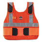Chill-its 6215 Premium Fr Phase Change Cooling Vest W/packs, Modacrylic Cotton, Small/med, Orange, Ships In 1-3 Business Days