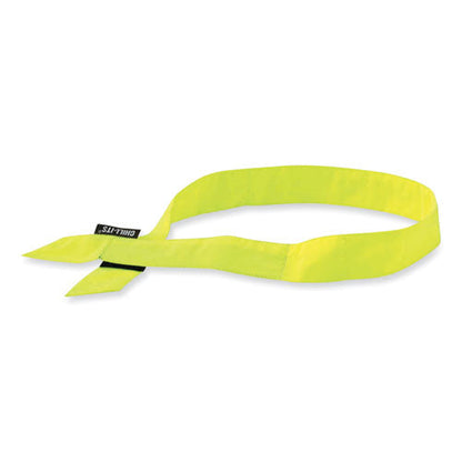 Chill-its 6705 Cooling Embedded Polymers Hook And Loop Bandana Headband, One Size Fits Most, Lime, Ships In 1-3 Business Days