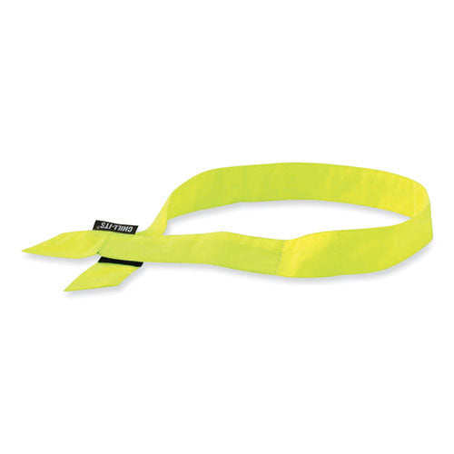 Chill-its 6705 Cooling Embedded Polymers Hook And Loop Bandana Headband, One Size Fits Most, Lime, Ships In 1-3 Business Days