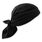 Chill-its 6710 Cooling Embedded Polymers Tie Bandana Triangle Hat, One Size Fits Most, Black, Ships In 1-3 Business Days