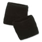 Chill-its 6500 Wrist Terry Cloth Sweatband, Cotton Terry, One Size Fits Most, Black, Ships In 1-3 Business Days
