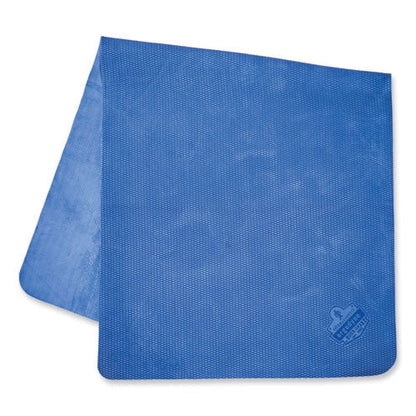 Chill-its 6601 Economy Evaporative Pva Cooling Towel, 29.5 X 13, One Size Fits Most, Pva, Blue, Ships In 1-3 Business Days
