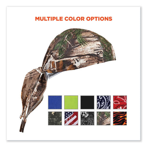 Chill-its 6615 High-performance Bandana Doo Rag W/terry Cloth Sweatband, One Size, Realtree Xtra, Ships In 1-3 Business Days