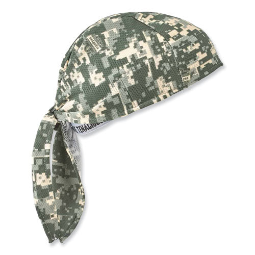 Chill-its 6615 High-perform Bandana Doo Rag With Terry Cloth Sweatband, One Size Fits Most, Camo, Ships In 1-3 Business Days