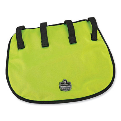 Chill-its 6670ct Cooling Hard Hat Neck Shade - Pva, 14.75 X 10.5, Lime, Ships In 1-3 Business Days