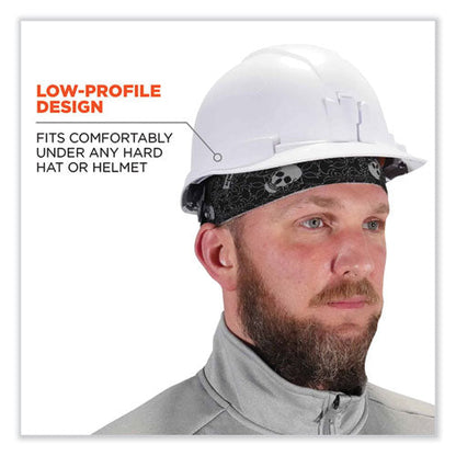 Chill-its 6630 High-performance Terry Cloth Skull Cap, Polyester, One Size Fits Most, Skulls, Ships In 1-3 Business Days