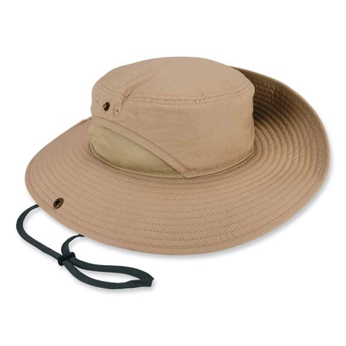 Chill-its 8936 Lightweight Mesh Paneling Ranger Hat, Large/x-large, Khaki, Ships In 1-3 Business Days