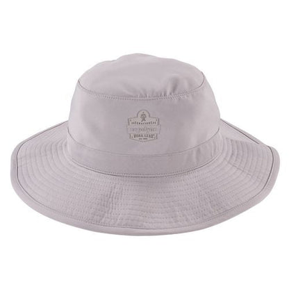 Chill-its 8939 Cooling Bucket Hat, Polyester/spandex, One Size Fits Most, Gray, Ships In 1-3 Business Days