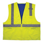 Chill-its 6668 Class 2 Hi-vis Safety Cooling Vest, Polymer, X-large, Lime, Ships In 1-3 Business Days