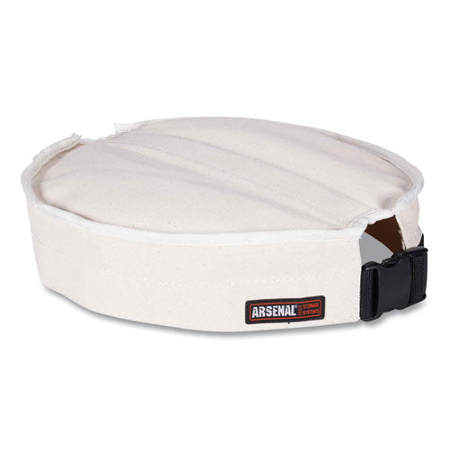 Arsenal 5738 Canvas Hoist Bucket Safety Top, 12.5 Diameter, White, Ships In 1-3 Business Days
