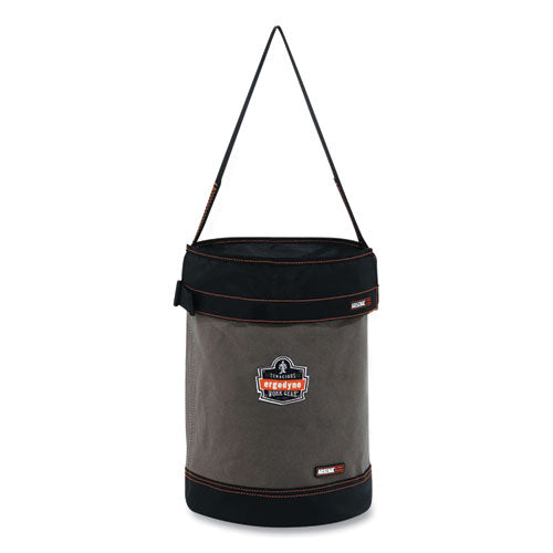 Arsenal 5930t Web Handle Canvas Hoist Bucket And Top, 150 Lb, Gray, Ships In 1-3 Business Days