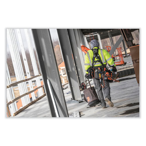 Arsenal 5930t Web Handle Canvas Hoist Bucket And Top, 150 Lb, Gray, Ships In 1-3 Business Days