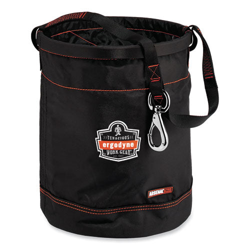 Arsenal 5970 Swiveling Hook Nylon Hoist Bucket, 100 Lb, Black, Ships In 1-3 Business Days