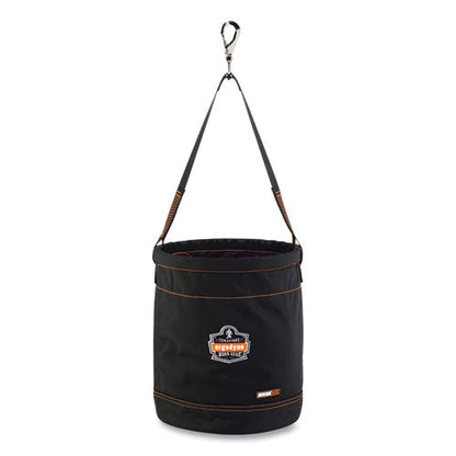 Arsenal 5970 Swiveling Hook Nylon Hoist Bucket, 100 Lb, Black, Ships In 1-3 Business Days