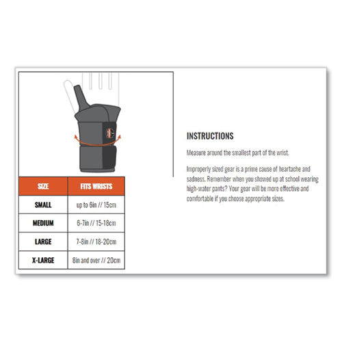 Proflex 675 Ambidextrous Double Strap Wrist Support, Medium, Fits Left/right Hand, Black, Ships In 1-3 Business Days