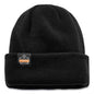 N-ferno 6811zi Rib Knit Hat + Bump Cap Insert, One Size Fits Most, Black, Ships In 1-3 Business Days