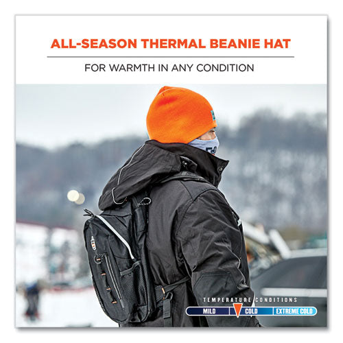 N-ferno 6812 Rib Knit Beanie, One Size Fits Most, Lime, Ships In 1-3 Business Days