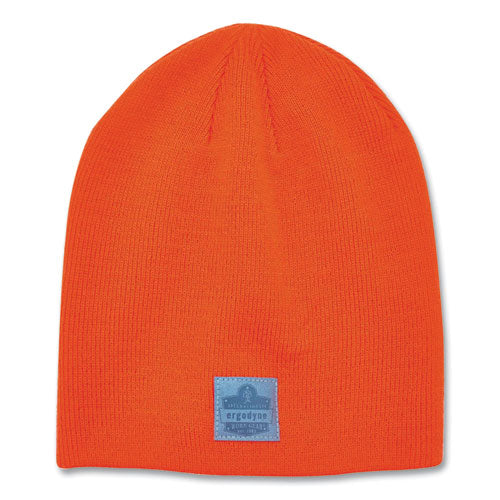 N-ferno 6812 Rib Knit Beanie, One Size Fits Most, Orange, Ships In 1-3 Business Days