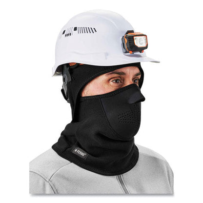 N-ferno 6827 2-piece Fleece Neoprene Balaclava Face Mask, One Size Fits Most, Black, Ships In 1-3 Business Days