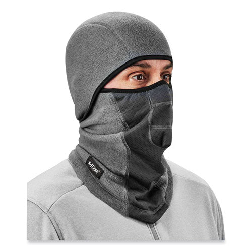 N-ferno 6823 Hinged Balaclava Face Mask, Fleece, One Size Fits Most, Gray, Ships In 1-3 Business Days