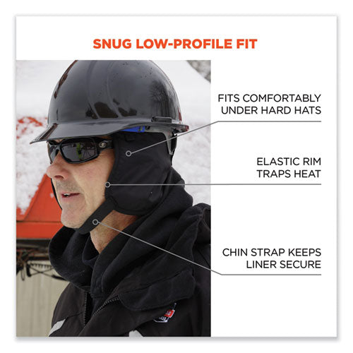 N-ferno 6840 2-layer Poly Regular Winter Liner, Fleece/polyester, One Size Fits Most, Black, Ships In 1-3 Business Days