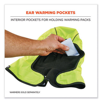 N-ferno 6842 2-layer Poly Shoulder Winter Liner, Fleece/polyester, One Size Fits Most, Lime, Ships In 1-3 Business Days