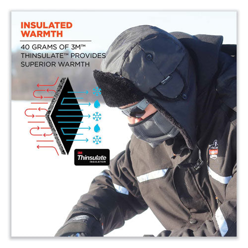 N-ferno 6802 Classic Trapper Hat, X-small, Black, Ships In 1-3 Business Days