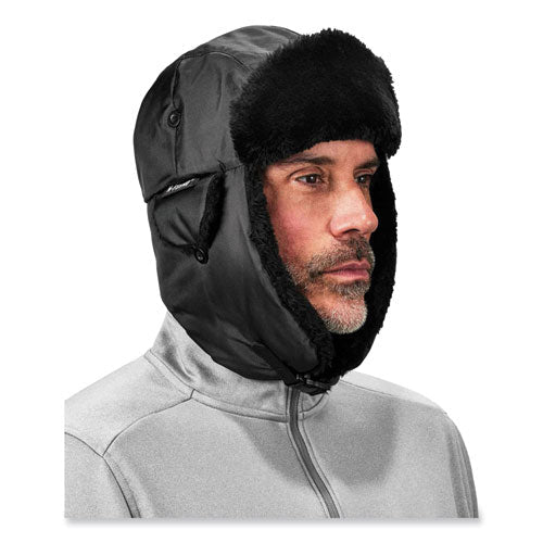 N-ferno 6802 Classic Trapper Hat, X-small, Black, Ships In 1-3 Business Days