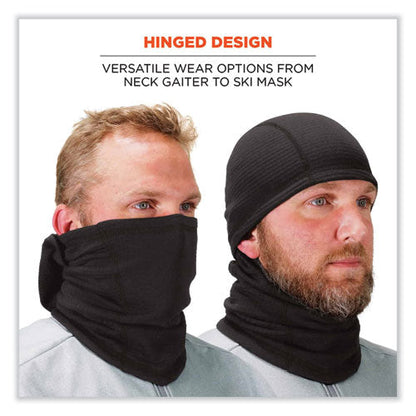 N-ferno 6847 Fr Dual Compliant Balaclava Face Mask, Polartec Fr Power Grid Fleece, One Size, Black,ships In 1-3 Business Days