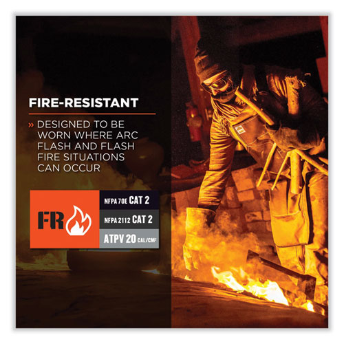 N-ferno 6847 Fr Dual Compliant Balaclava Face Mask, Polartec Fr Power Grid Fleece, One Size, Navy, Ships In 1-3 Business Days