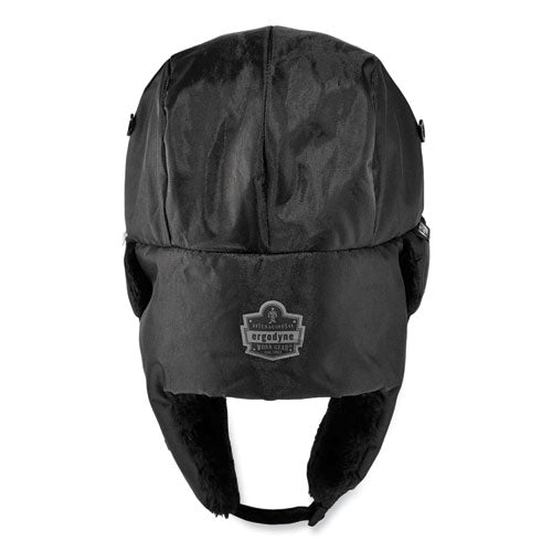 N-ferno 6802z Zippered Trapper Hat, Large/x-large, Black, Ships In 1-3 Business Days
