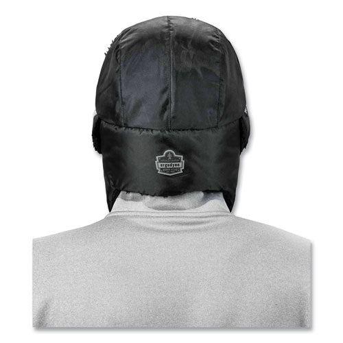 N-ferno 6802z Zippered Trapper Hat, Large/x-large, Black, Ships In 1-3 Business Days