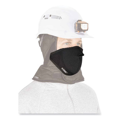 N-ferno 6874 2-layer Thermal Mouthpiece, Neoprene/fleece, One Size Fits Most, Black, Ships In 1-3 Business Days