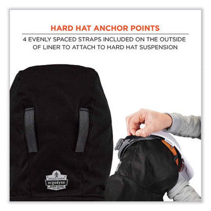 N-ferno 6882 2-layer Fr Cotton Shoulder Winter Liner, Modacrylic Cotton, One Size Fit Most, Black, Ships In 1-3 Business Days